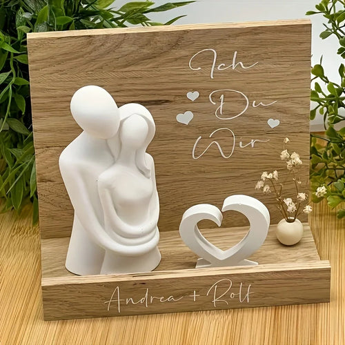 3d couple hug silicone mold for diy candle resin and handmade craft decoration
