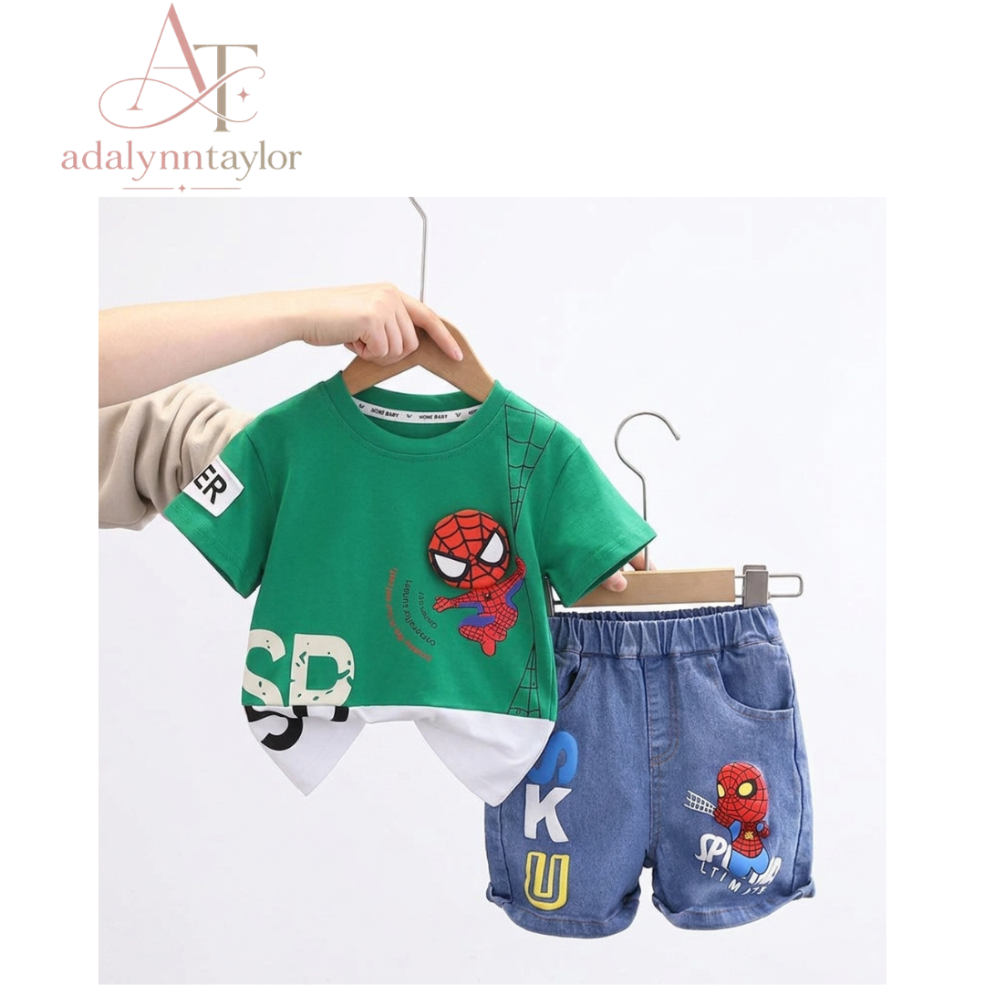 Adalynn Taylor 2026 Summer Baby Boys Spiderman four