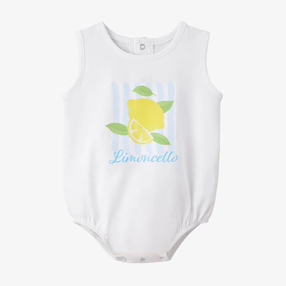 AS SS26 Lemon Print Kids T-Shirt / Dress (Sibling Matching, Ages 4–6)