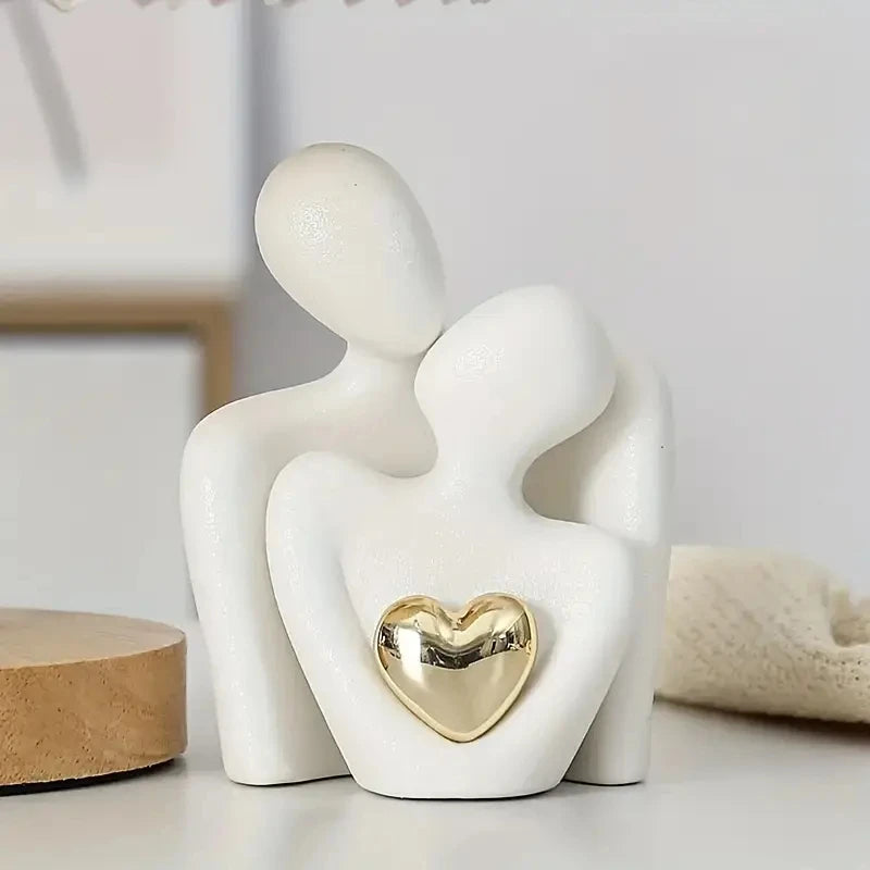 modern romantic sculpture ornament for cozy bedroom and living room styling